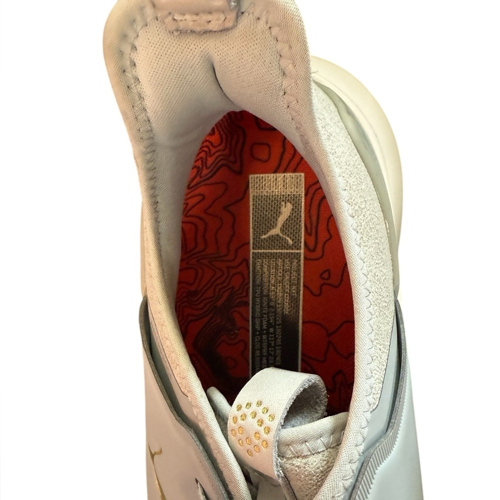 Puma Ignite Grey Golf Sneakers | Men's Size 10.5 - Picture 5 of 12
